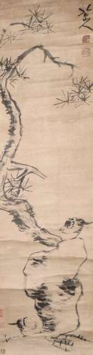 Ink Painting Of Flower And Bird - Ba Da Xian Ren, China