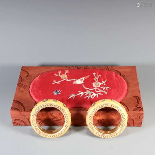 Pair Of Bracelets, China