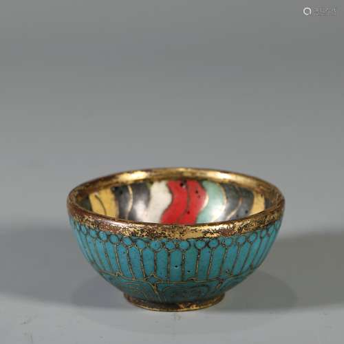 Cloisonne Small Cup, China