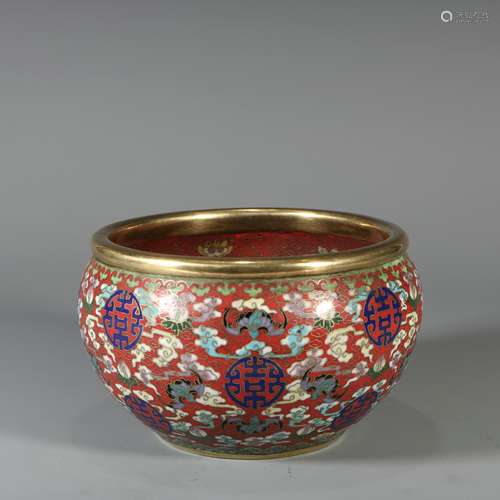 Cloisonne Incense Burner, China