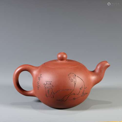 Zisha Teapot With Mark Of Fanzeng, China