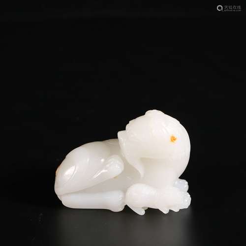 White Jade Lion , China