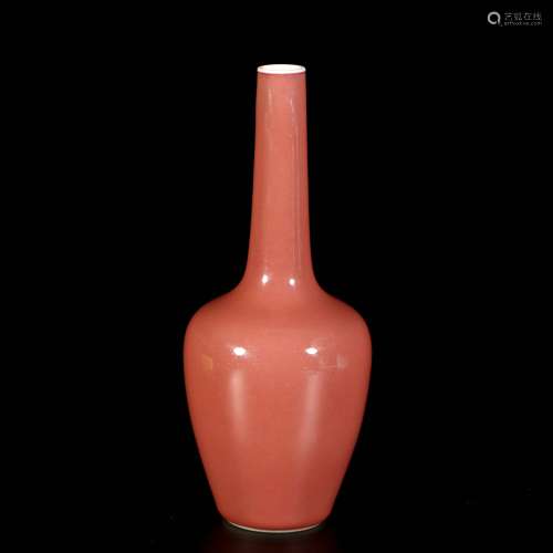 Red Glaze Bottle, China