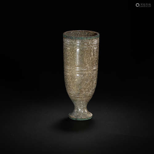 CHINESE HAN DYNASTY HETIAN JADE CUP