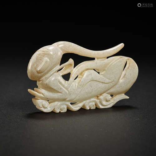 HETIAN JADE FLYING, LIAO DYNASTY, CHINA