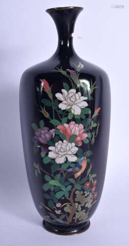 AN EARLY 20TH CENTURY JAPANESE MEIJI PERIOD CLOISONNÉ ENAMEL...