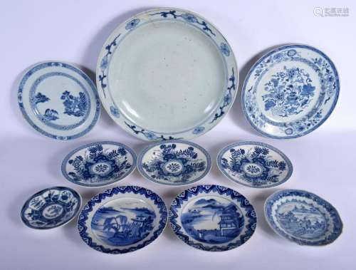 ASSORTED 18TH CENTURY AND LATER CHINESE EXPORT WARES in vari...