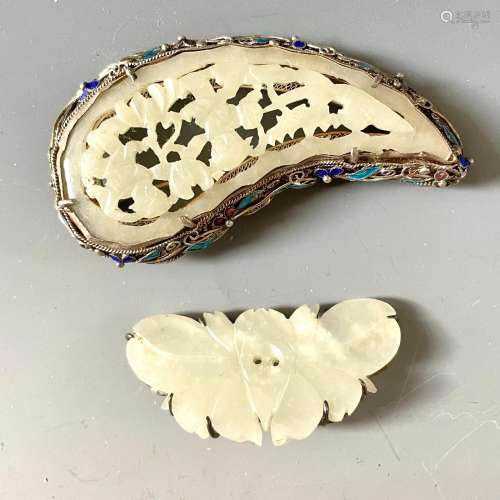 Two Chinese Antique Jade
