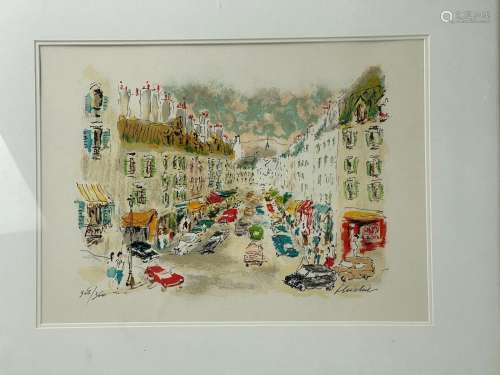 Urban Huchet Lithograph