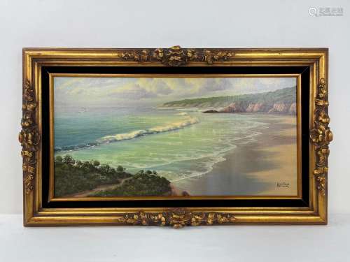 Maurice Meyer Oil Painting on Cancas with Certificate