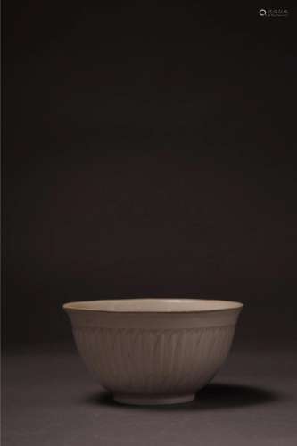 White Glazed Bowl with