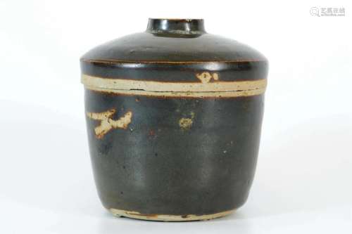 Black Glazed Tea Pot