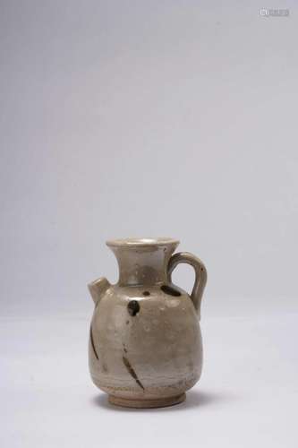 Small Xiangzhou Kiln Ewer with Point Colored Design