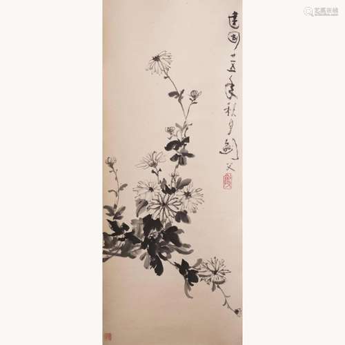 GAO, JIANFU (ATTRIBUTED TO, 1879-1951), CHRYSANTHEMUM