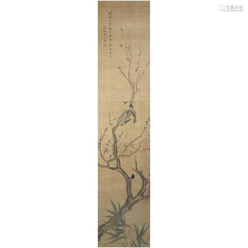 ZHANG RUOAI (1713-1746), FLOWER AND BIRD