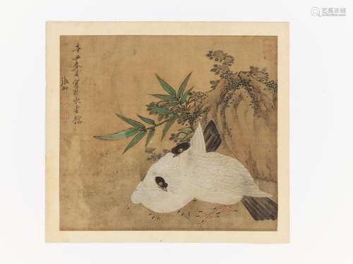 ‘PAIR OF DOVES’ BY ZHANG CHONG (c. 1628-1652)