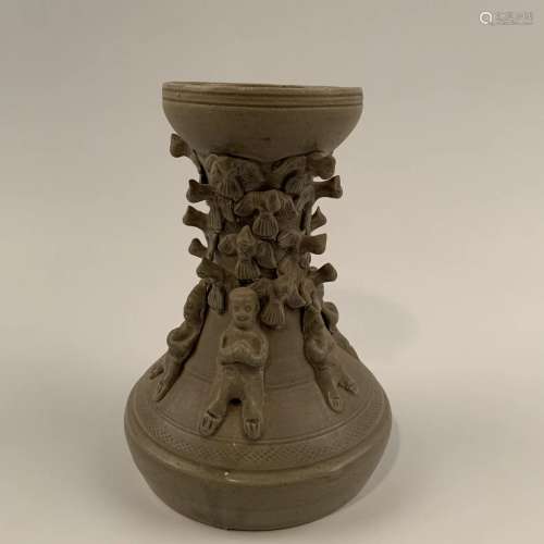 Chinese Yue Kiln Oil Lamp