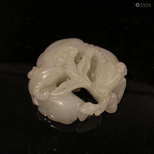 Chinese Jade Carving of Goat