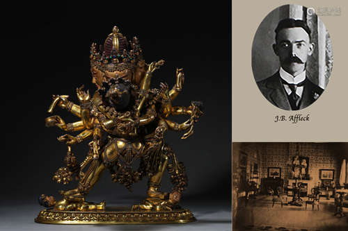 Gilt Bronze Figure of Chakrasamvara