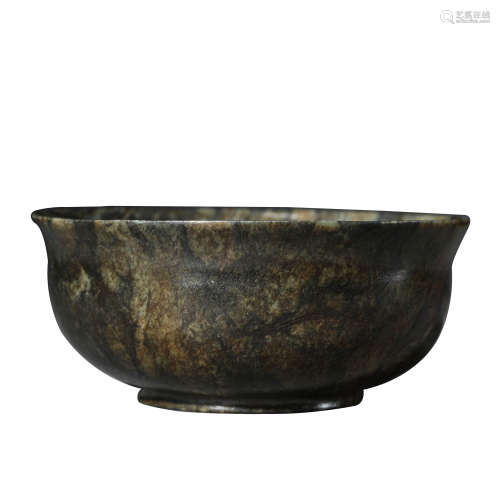 Carved Jade Bowl