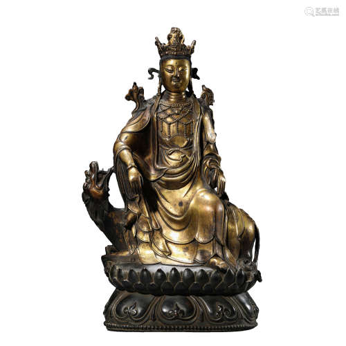 Bronze Figure of Roar Guanyin