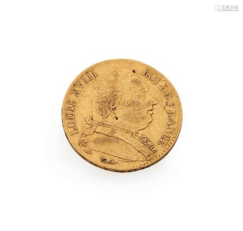 Pièce de 20 francs or 1815