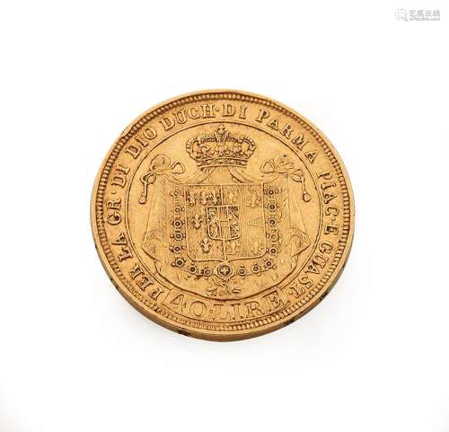 Pièce de 40 Lires or 1815