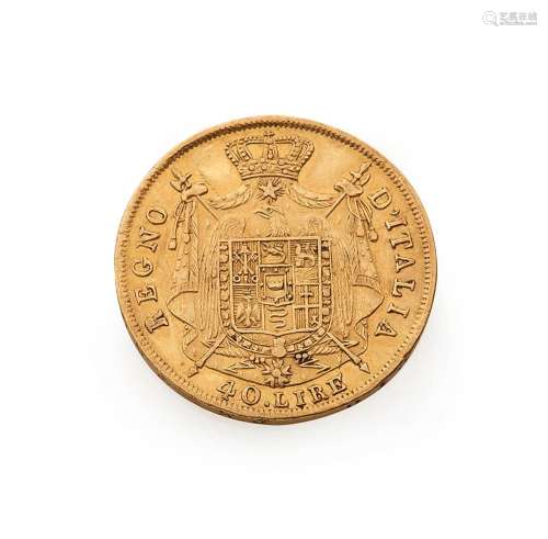 Pièce de 40 Lires or 1815