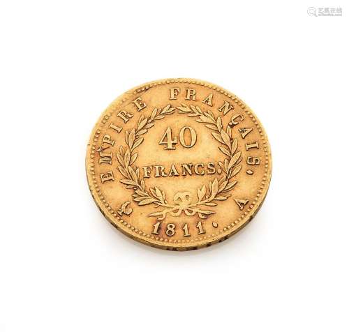 Pièce de 40 Francs or 1811