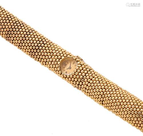 VAN CLEEF & ARPELS, Montre bracelet modèle Pelouse ,en o...