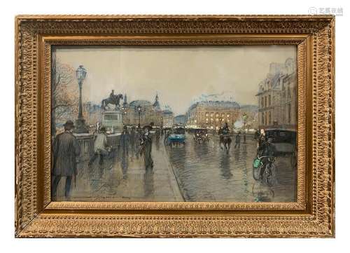Georges STEIN (1855/70-1930/55) La Samaritaine vue du Pont-N...