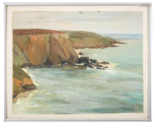 Henri Alexandre SOLLIER (1886-1966) La Presqu île de Crozon ...