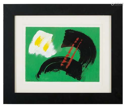 Gérard Ernest SCHNEIDER (1896-1986) Composition, 1974 Acryli...