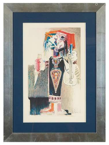 Pablo PICASSO (1881-1973) (d après) Composition au personnag...