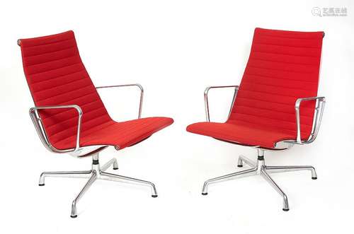 Charles et Ray EAMES (1907-1978 & 1912-1988) Paire de fa...