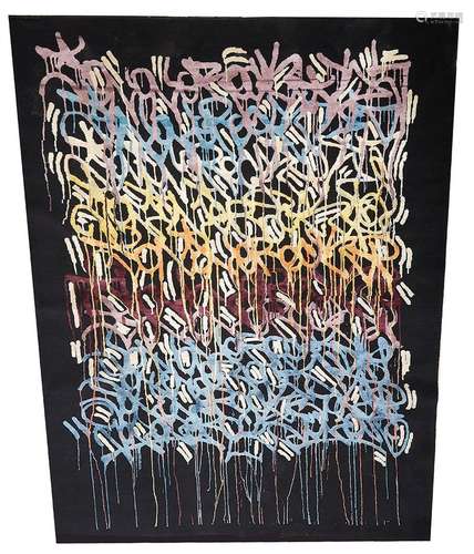 JONONE (1963) Tapis Rainbow Tapis (laine, soie naturelle)