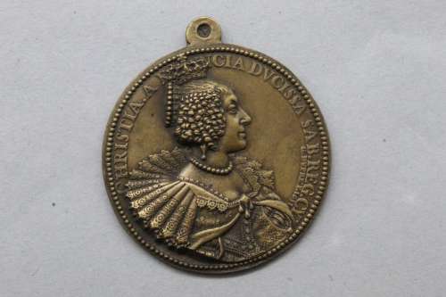 Guillaume Dupré
Médaille en bronze représentant Christine de...