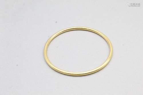 Bracelet jonc en or jaune 18k (750)