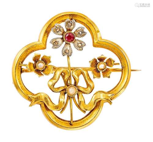 BROCHE ART NOUVEAU