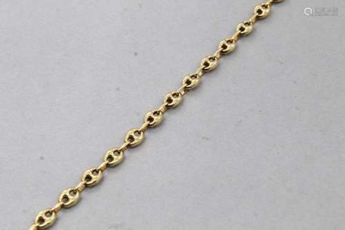 Bracelet en or jaune 18k (750) à maille marine