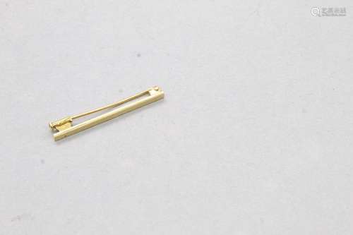 Barrette en or jaune 18k (750)