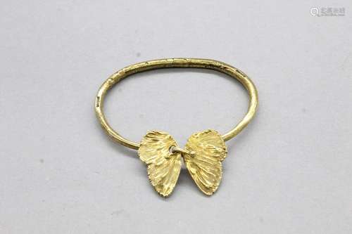 CLAUDE LALANNE
Bracelet ouvrant articulé « papillon » en bro...