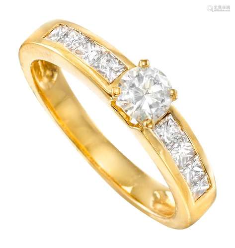 Bague en or jaune