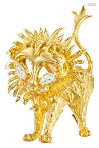 Broche Lion