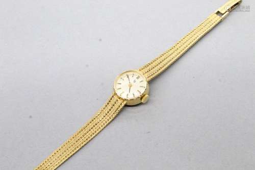 LIP
Montre bracelet de dame en or jaune 18k (750) à maille s...