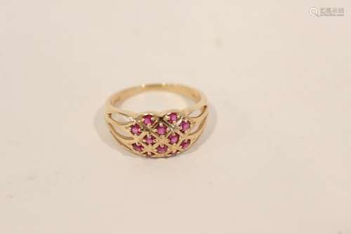 Ruby Ring w 14K gold