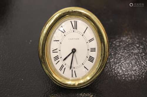 Cartier Table Clock