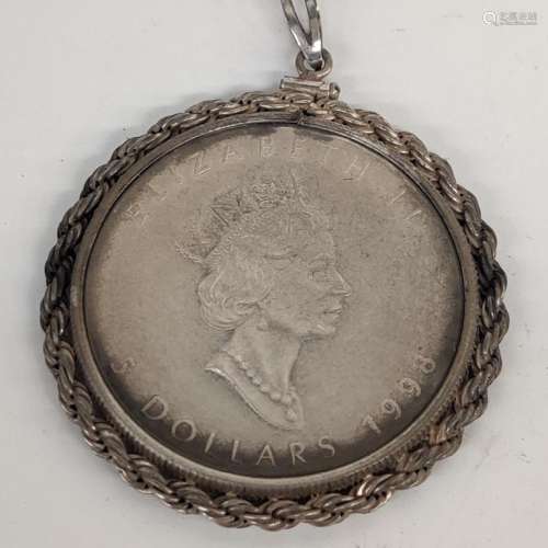 Canada Coin Pendant