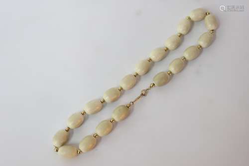 Bone Beads Necklace