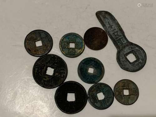 Group Chinese Coins